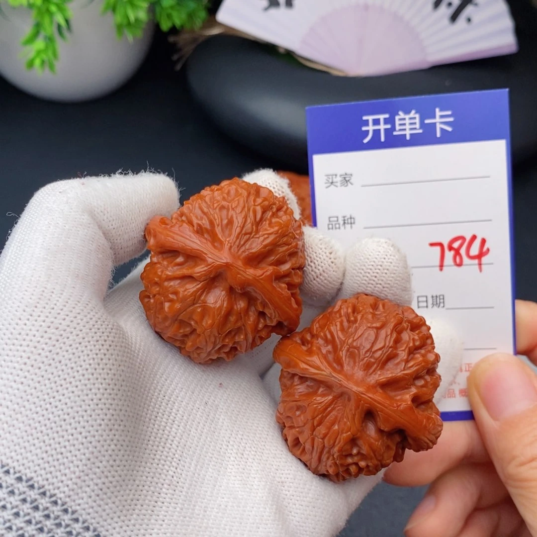 文玩核桃把件43宫灯784