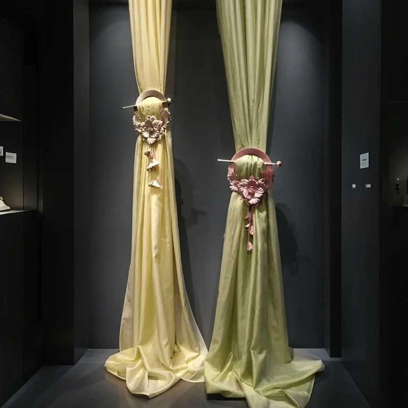 纯色纱帘轻奢真丝纱2025年新款客厅卧室高档欧式美式法式窗纱窗帘