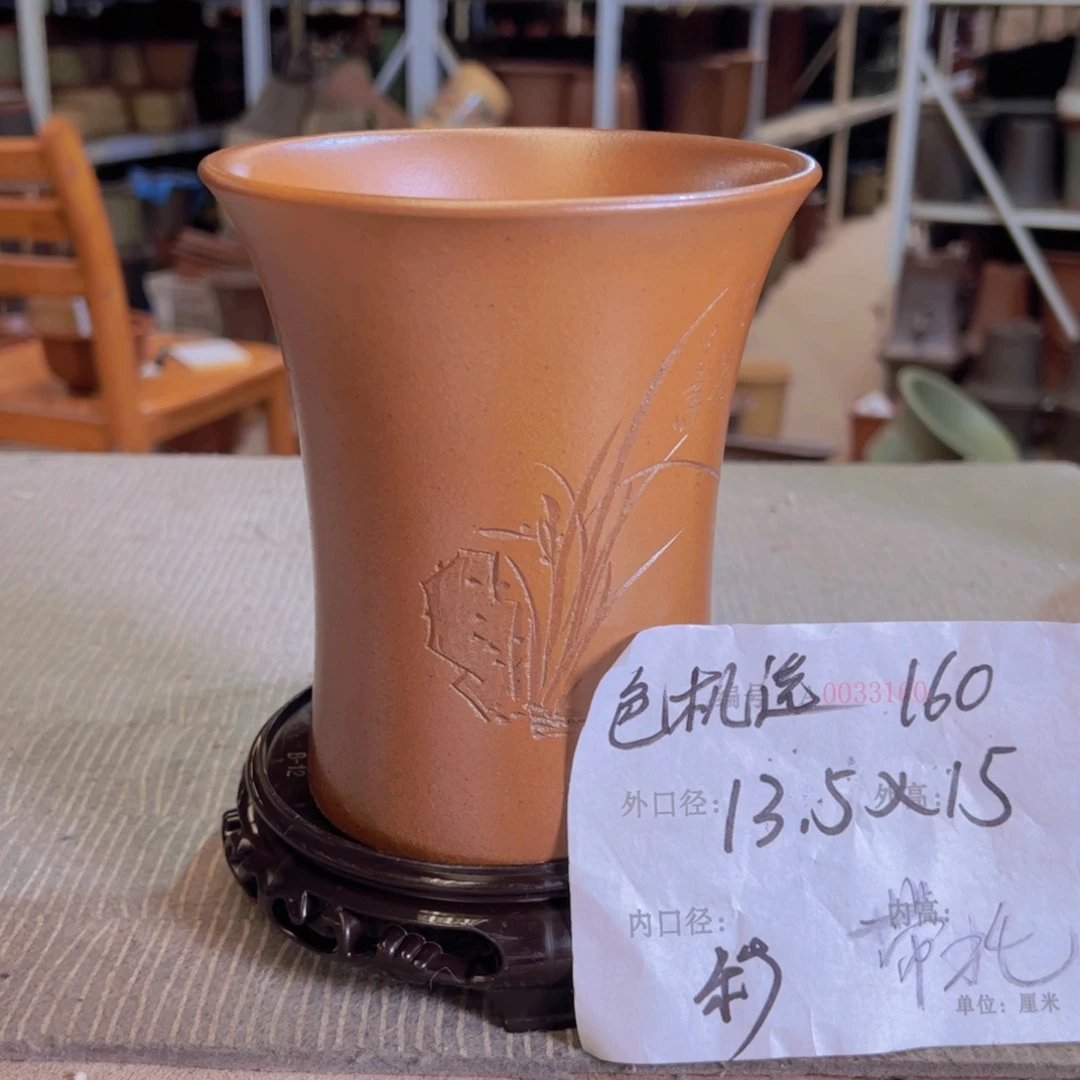 紫砂花盆紫紫砂盆