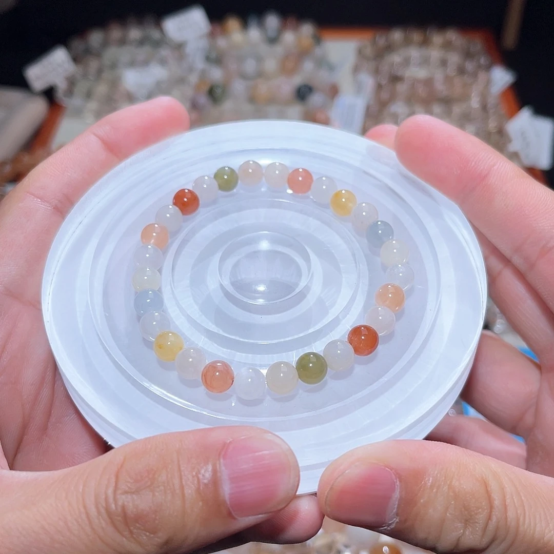 水晶手链未镶嵌305号多样性发一  6+