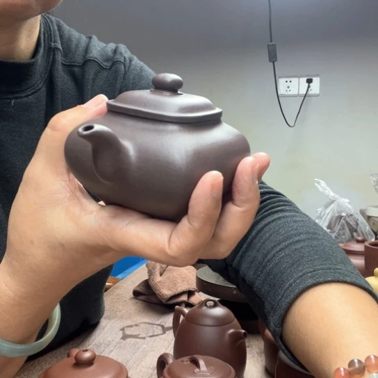 茶壶紫砂用****5天青紫泥