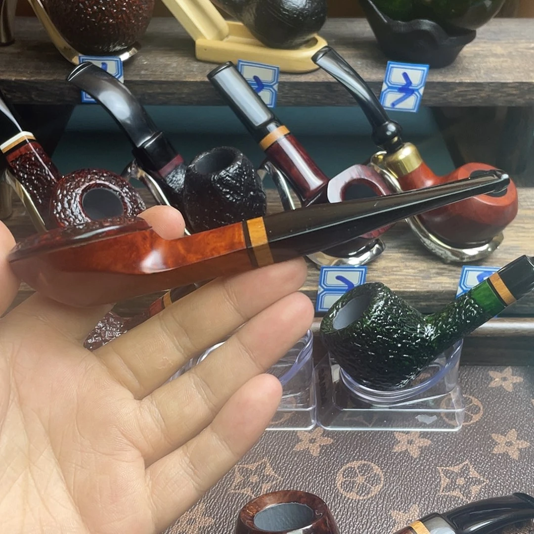 石楠木手工飞碟长牛头