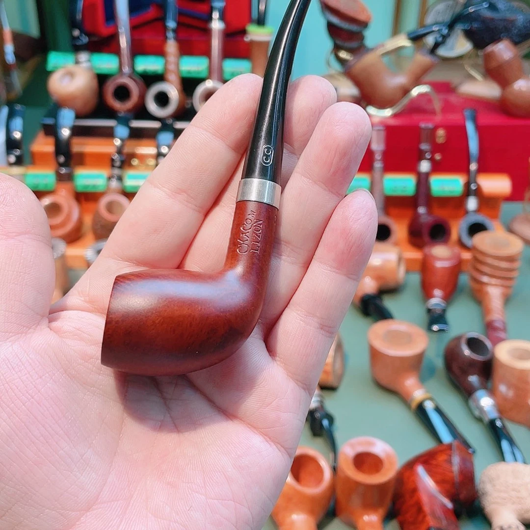 松***哥全新法国c郁金香石楠木工艺品