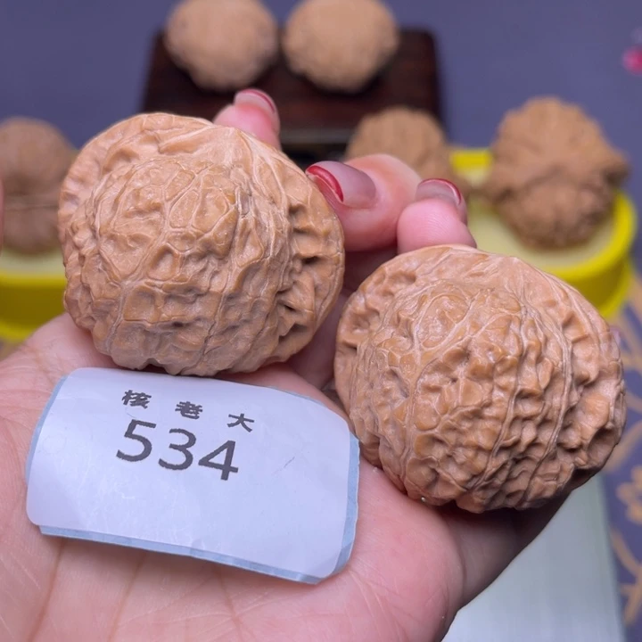 文玩核桃把件南瓜44.534