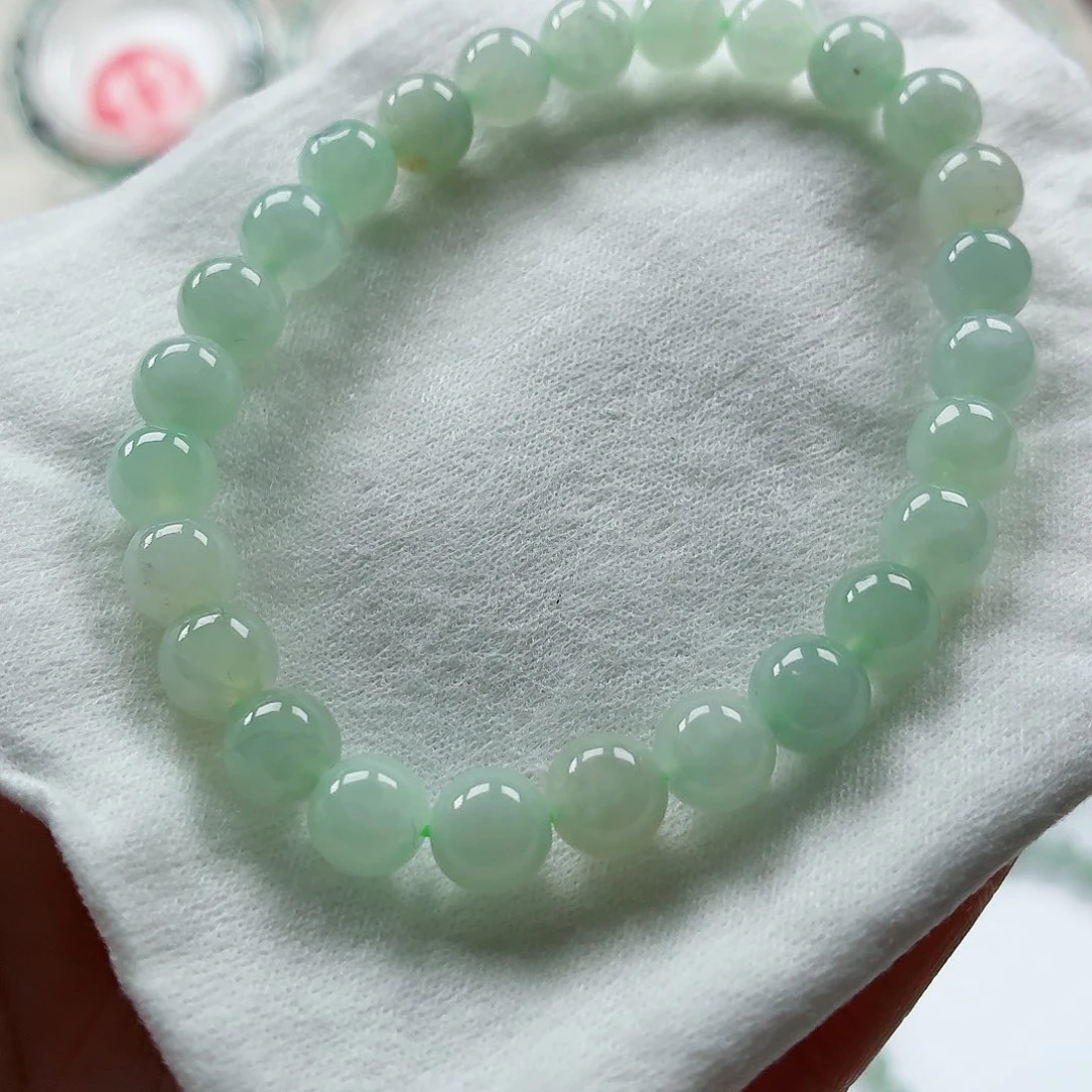 翡翠未镶嵌手链卡7.3（货尾）