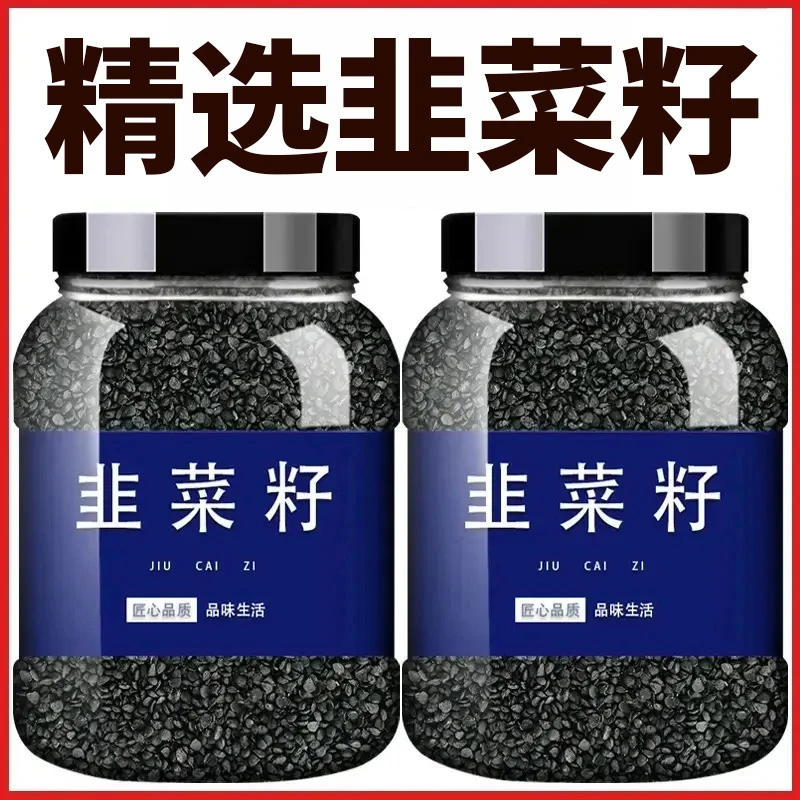 正宗野生韭菜籽炒熟的菲菜籽中药材男性熟九菜籽粉久持姜