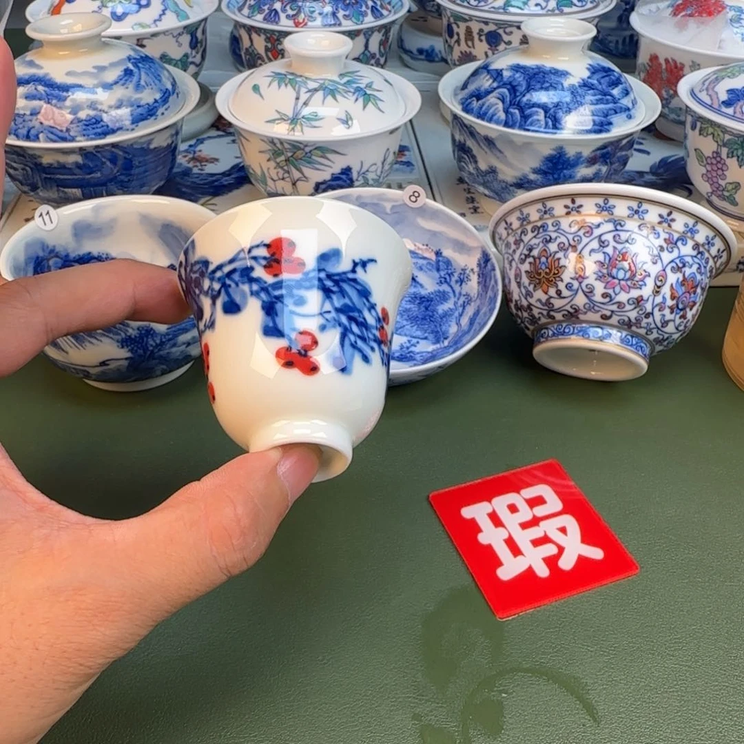 纯手工纯手绘茶具58