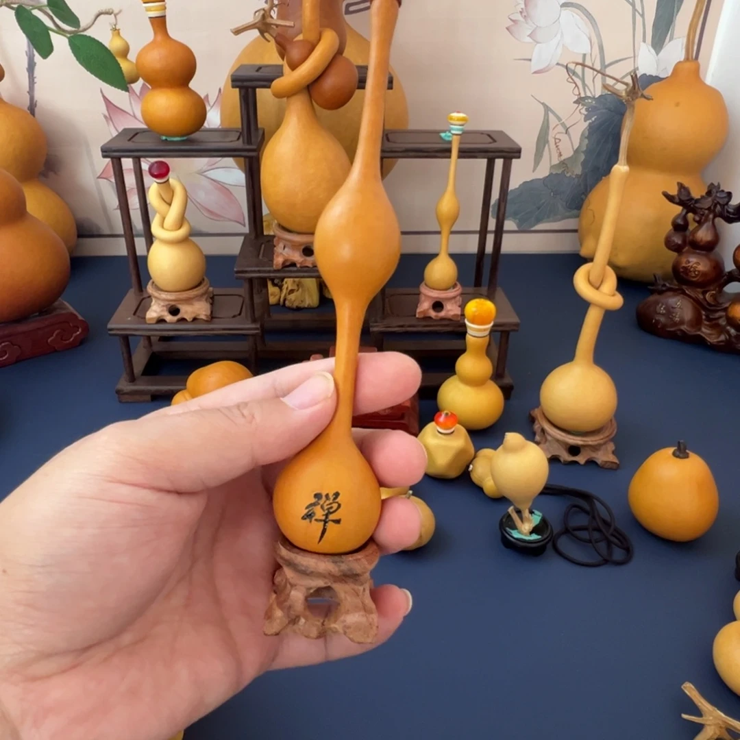 三庭葫芦手把摆件