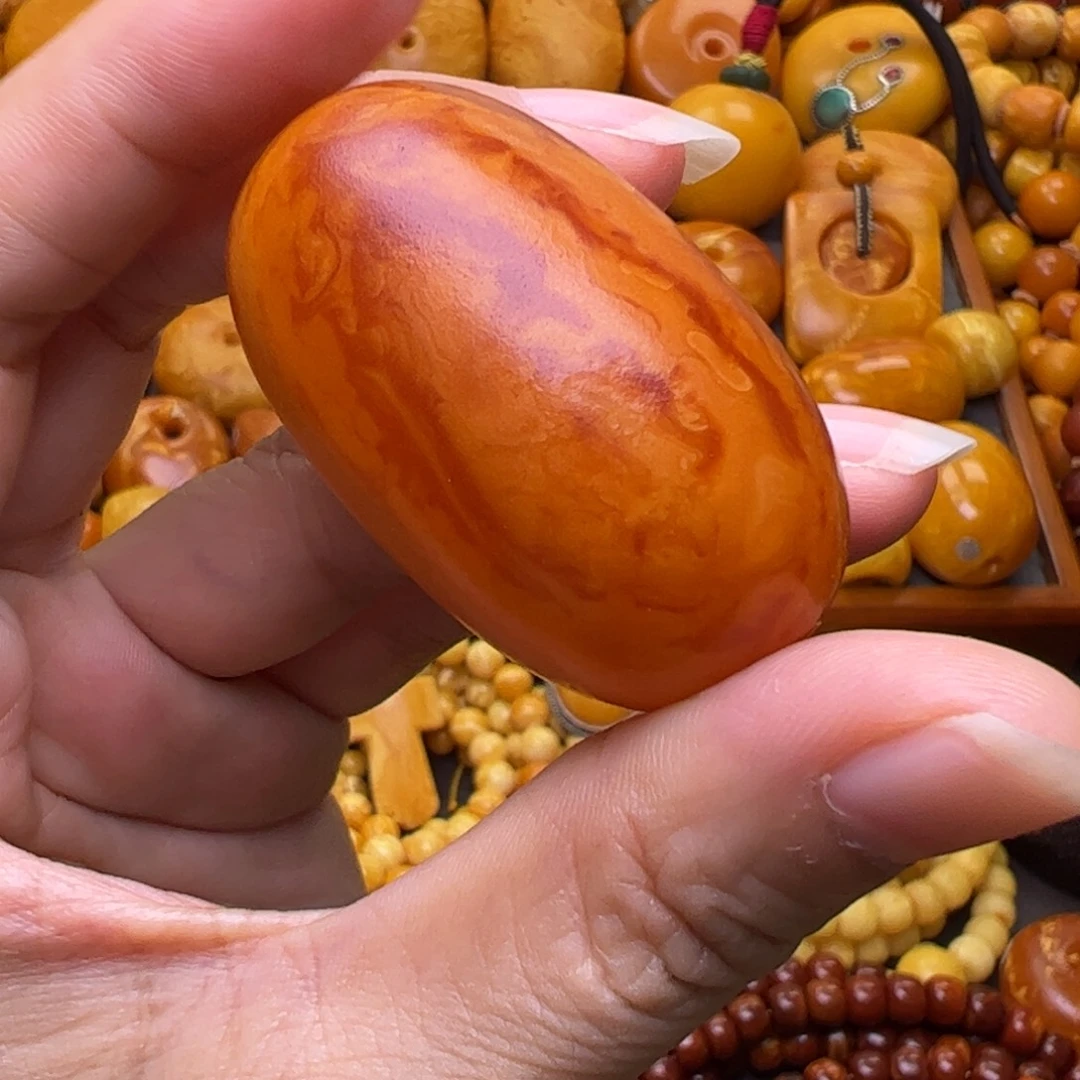 琥珀未镶嵌珠宝奇石27.9