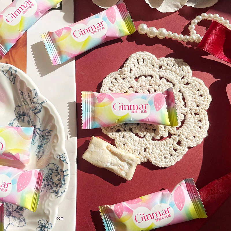 英国Ginmar金玛樱桃牛轧糖结婚庆喜糖高颜值糖果休闲零食伴手礼