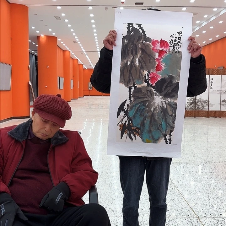 国画戈炳南老先生非卖品