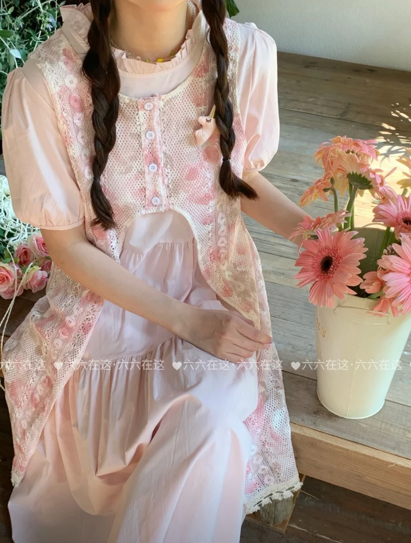 2025孕妇装夏款连衣裙甜美宽松气质显瘦大码夏季宽松中长款裙子