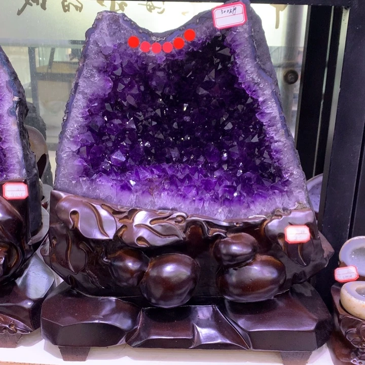 大型摆件（非配饰）紫晶未镶嵌