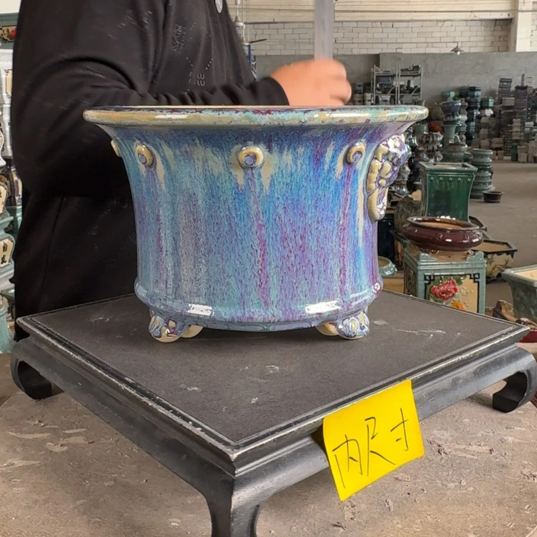 。一风堂石湾花盆 内21*15