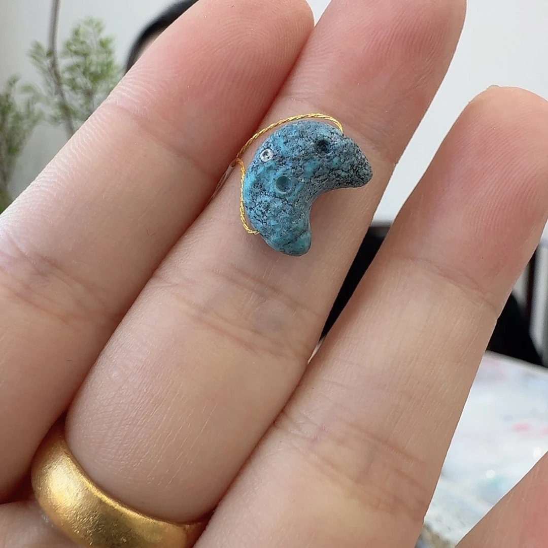 绿松石未镶嵌珠宝半成品
