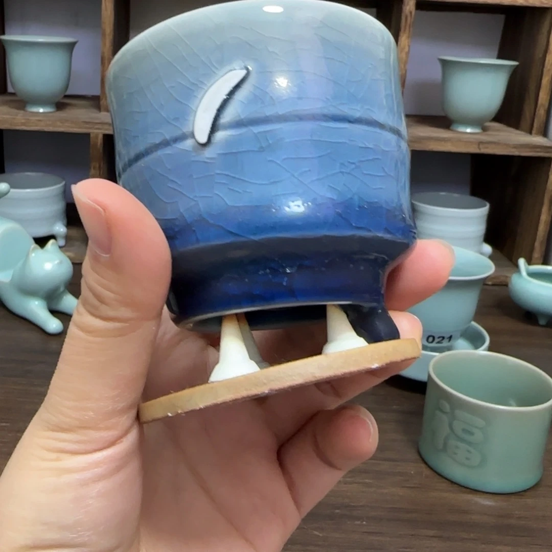 微瑕059全手工太湖石杯情****哥