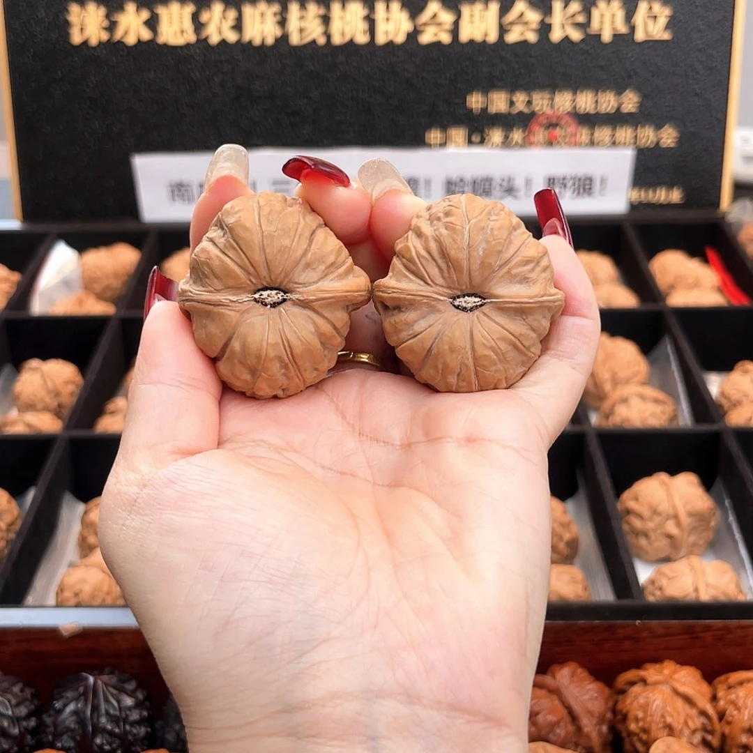 把件文玩核桃39南瓜全品➕毕业级凹底正肩大肉纹S3931