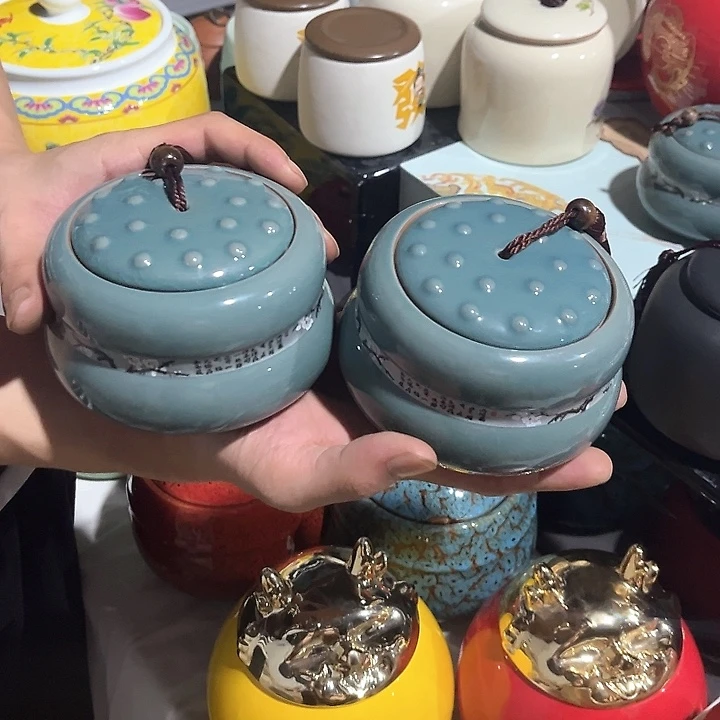 茶叶罐储物罐密封罐！