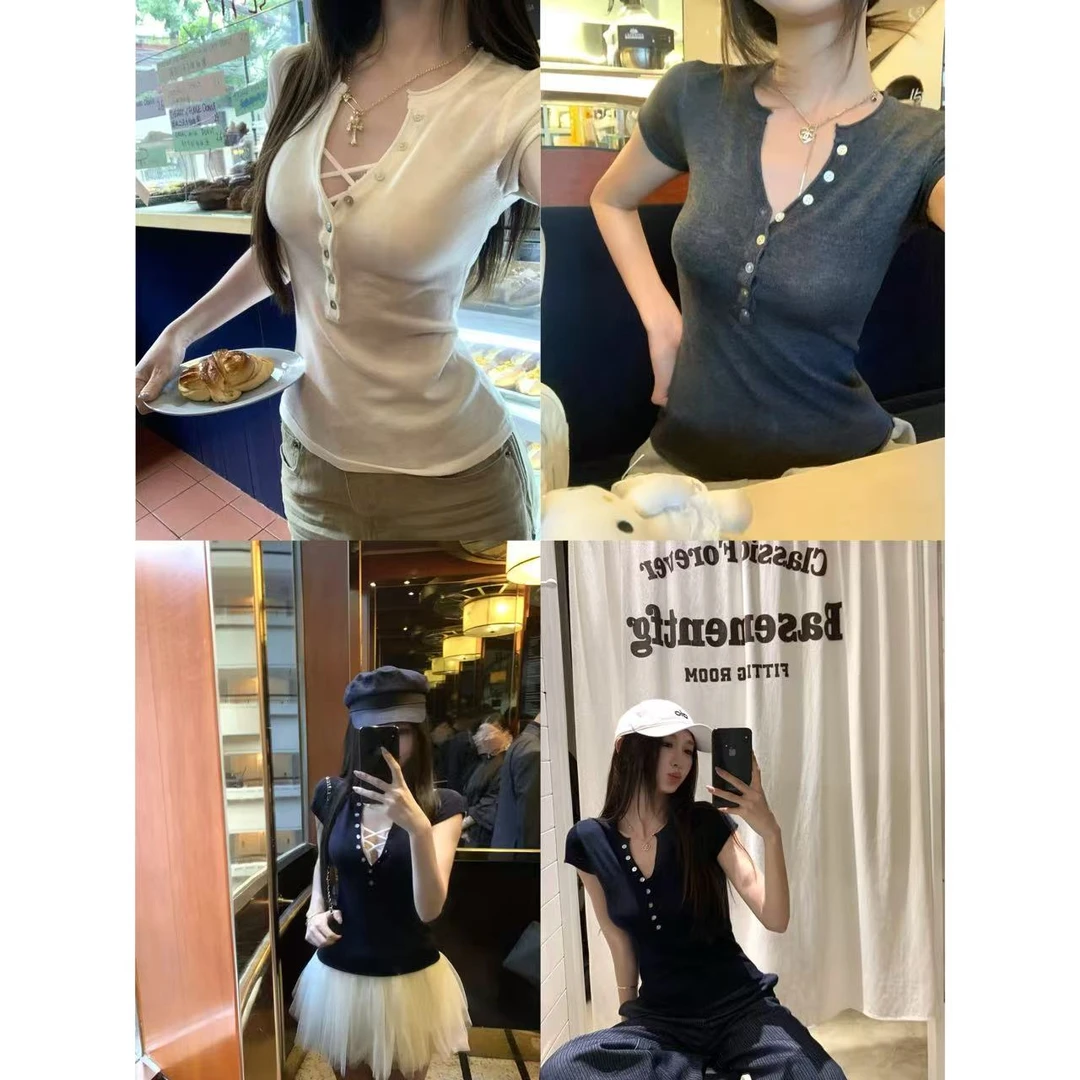 徐秋阳   一点甜 秋季新款百搭时尚休闲显瘦显白毛衣YM388