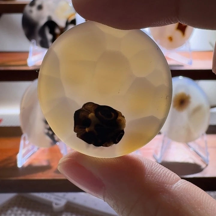 玛瑙/玉髓合金颈饰
