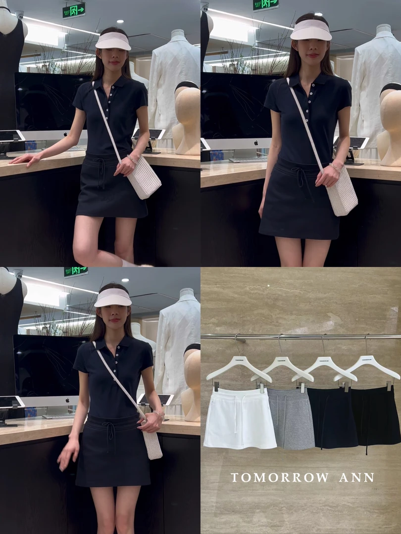 高尔夫系列！抽绳半身裙（TM11327#）TM