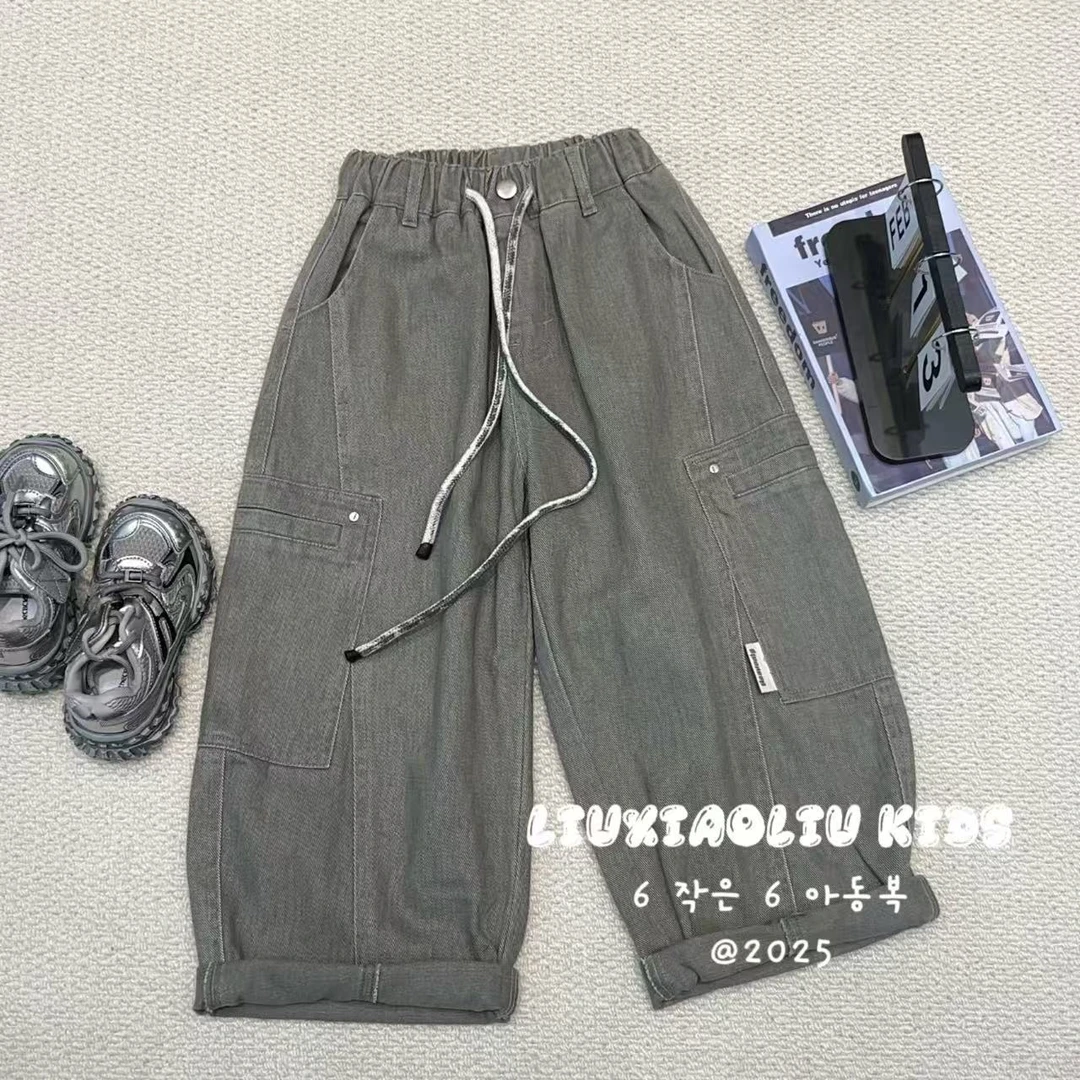 杭州六小六正版BY LIUXIAOLIU秋季儿童休闲裤17239