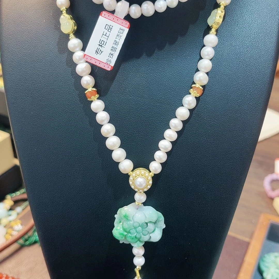 淡水珍珠颈饰未镶嵌项链