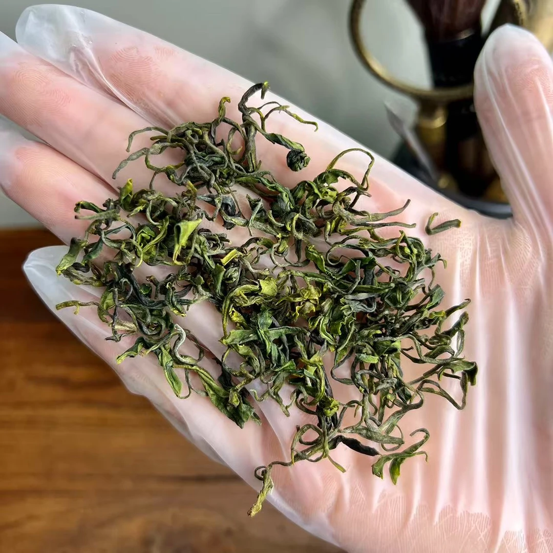 雲松山四月下旬一芽一两叶豌豆香口感细腻香甜