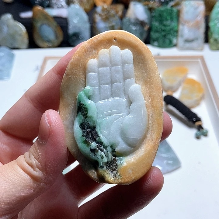 翡翠未镶嵌颈饰翡翠a货