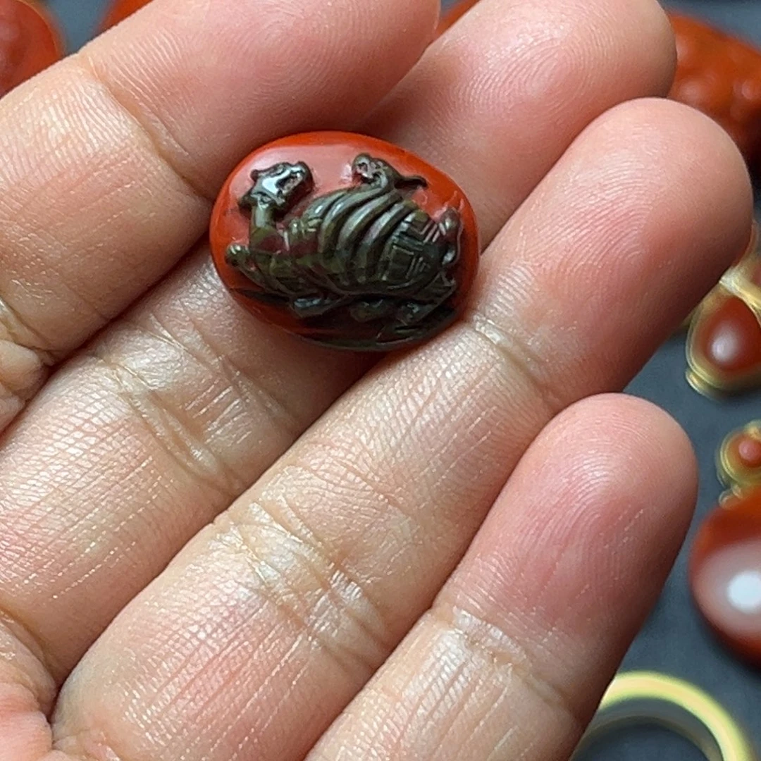 南红玛瑙未镶嵌套链