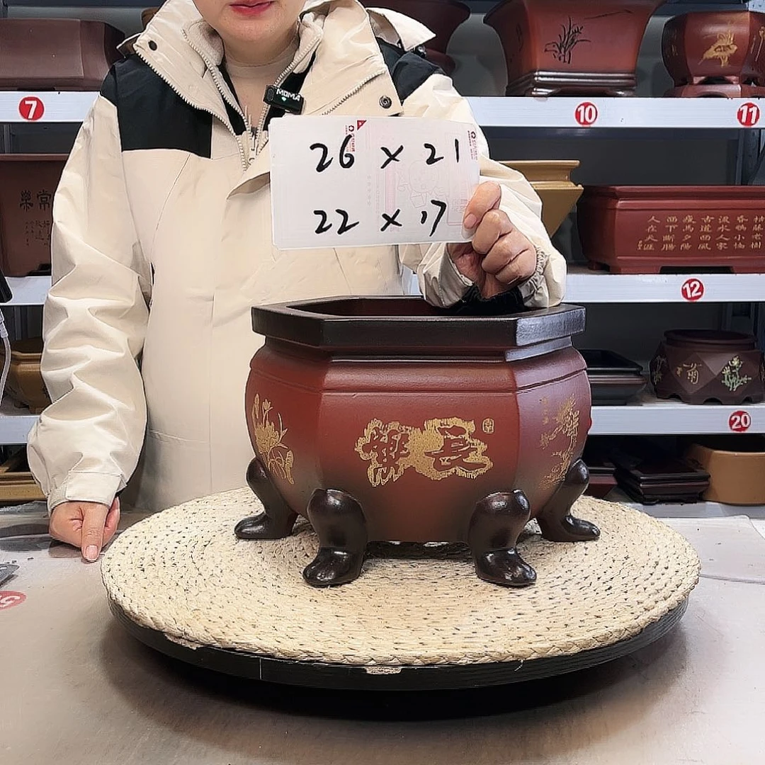 花盆紫砂紫砂花盆