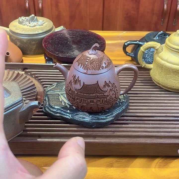 茶壶紫砂正品一把