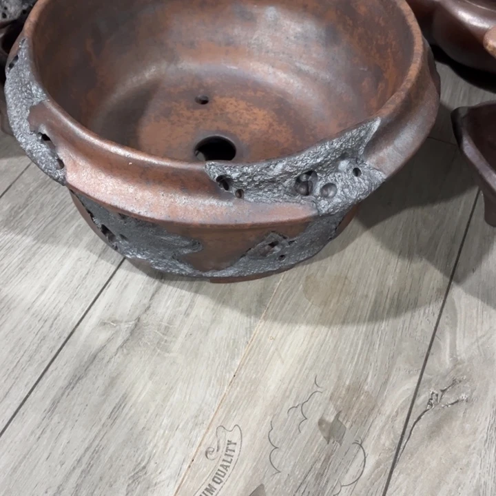初***秋花盆紫砂宜兴紫砂工艺厂。