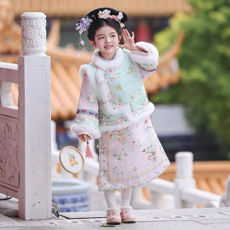 49-1时尚款儿童清新连衣裙（听号下单）断码蓬蓬网纱洋气公主裙