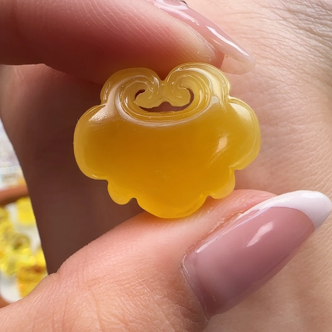 琥珀裸石未镶嵌蜜蜡