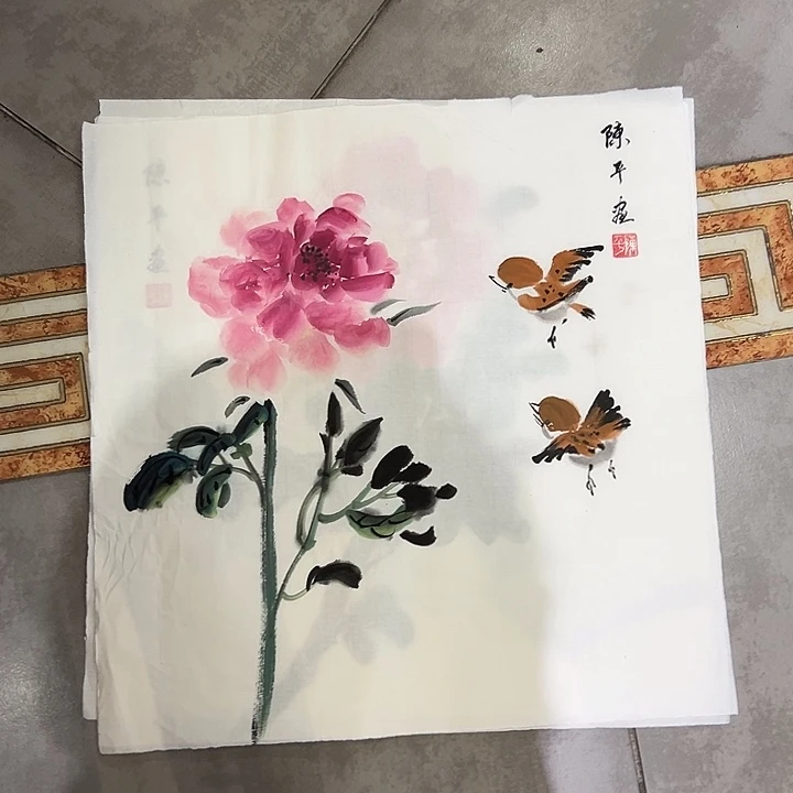 国画精品手绘国画作品