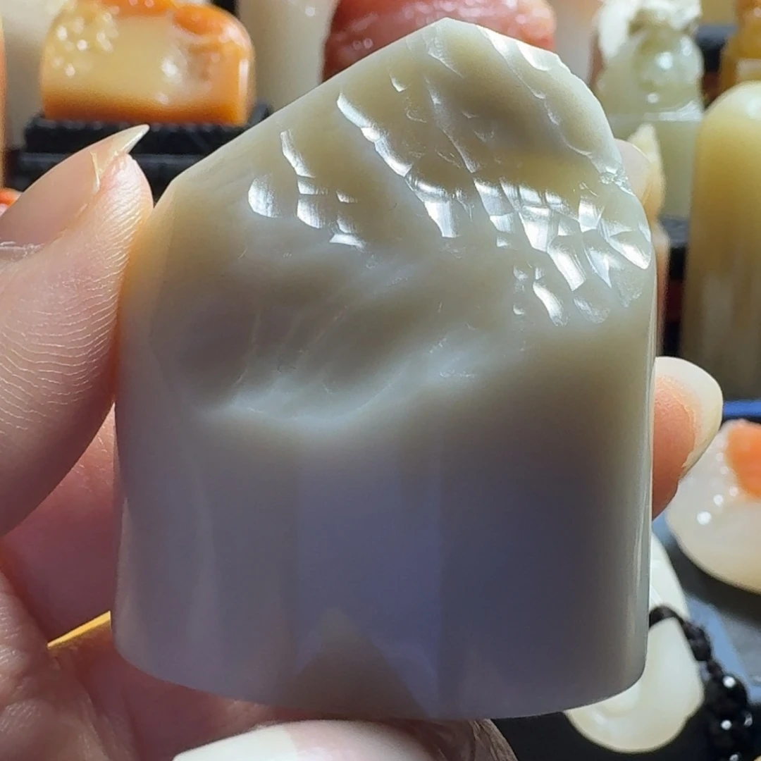大***川老挝石漂亮的好看的