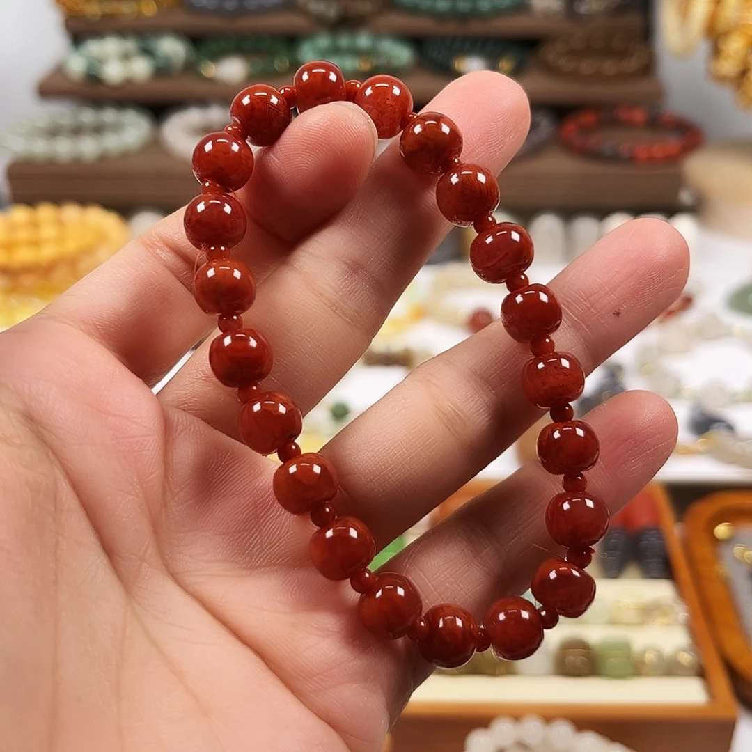 南红玛瑙1未镶嵌南红单圈