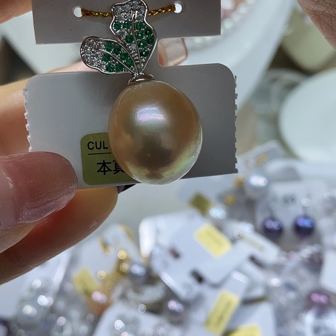 淡水珍珠耳钉未镶嵌