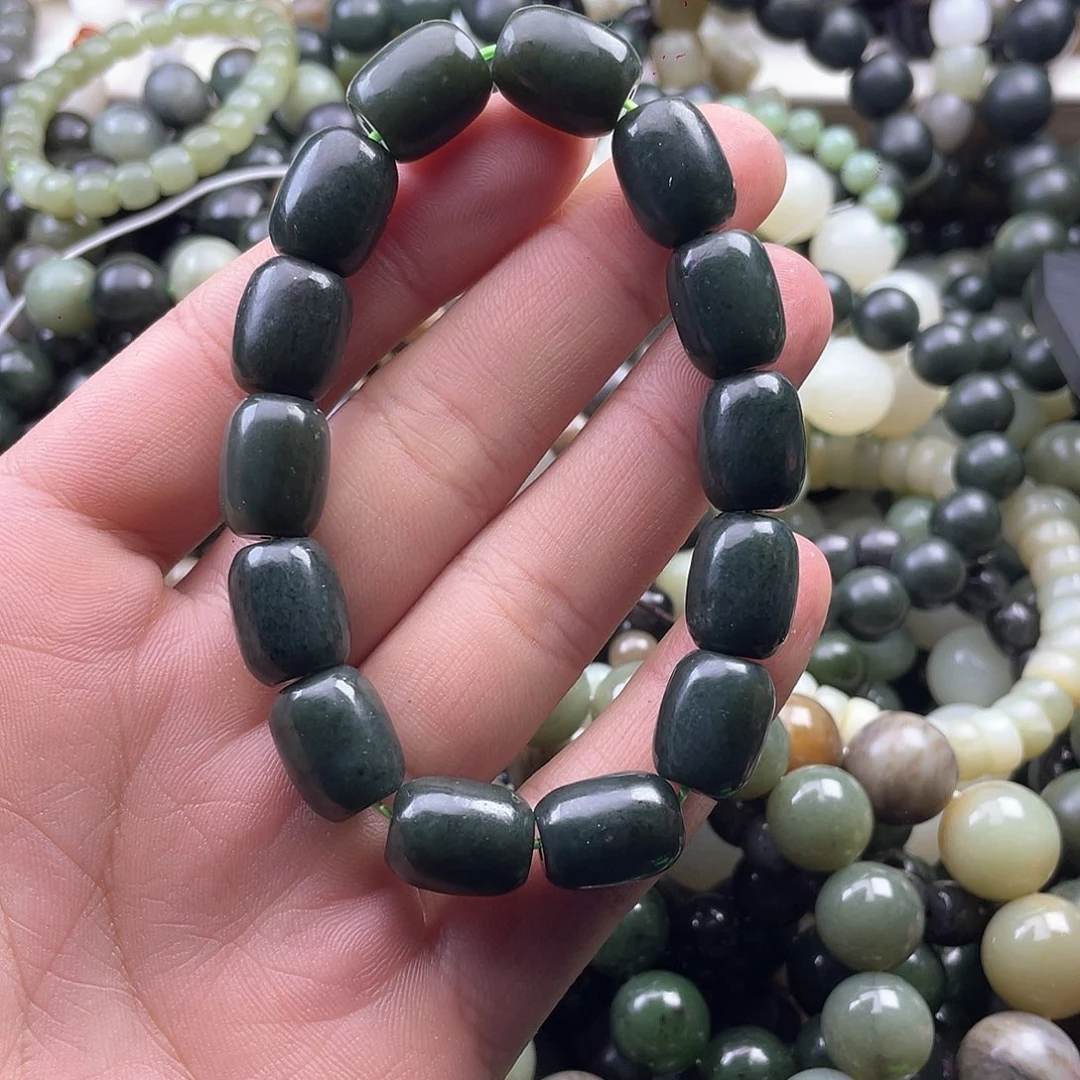 和田玉手串未镶嵌