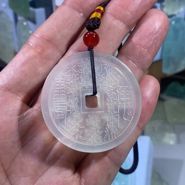 锐***限岫玉未镶嵌吊坠吊坠
