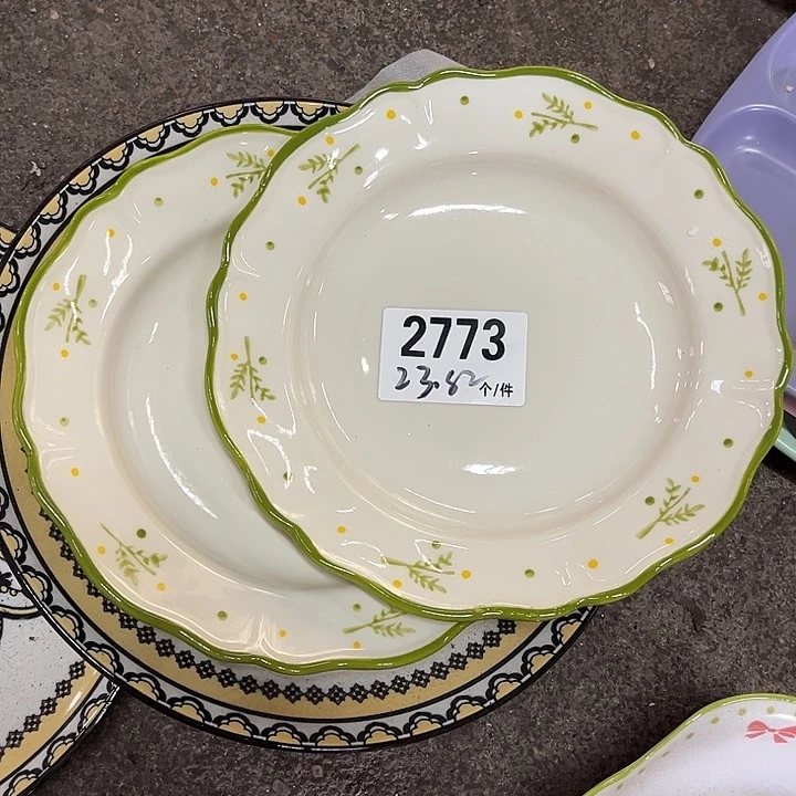 搪瓷微瑕外贸陶瓷餐具2773