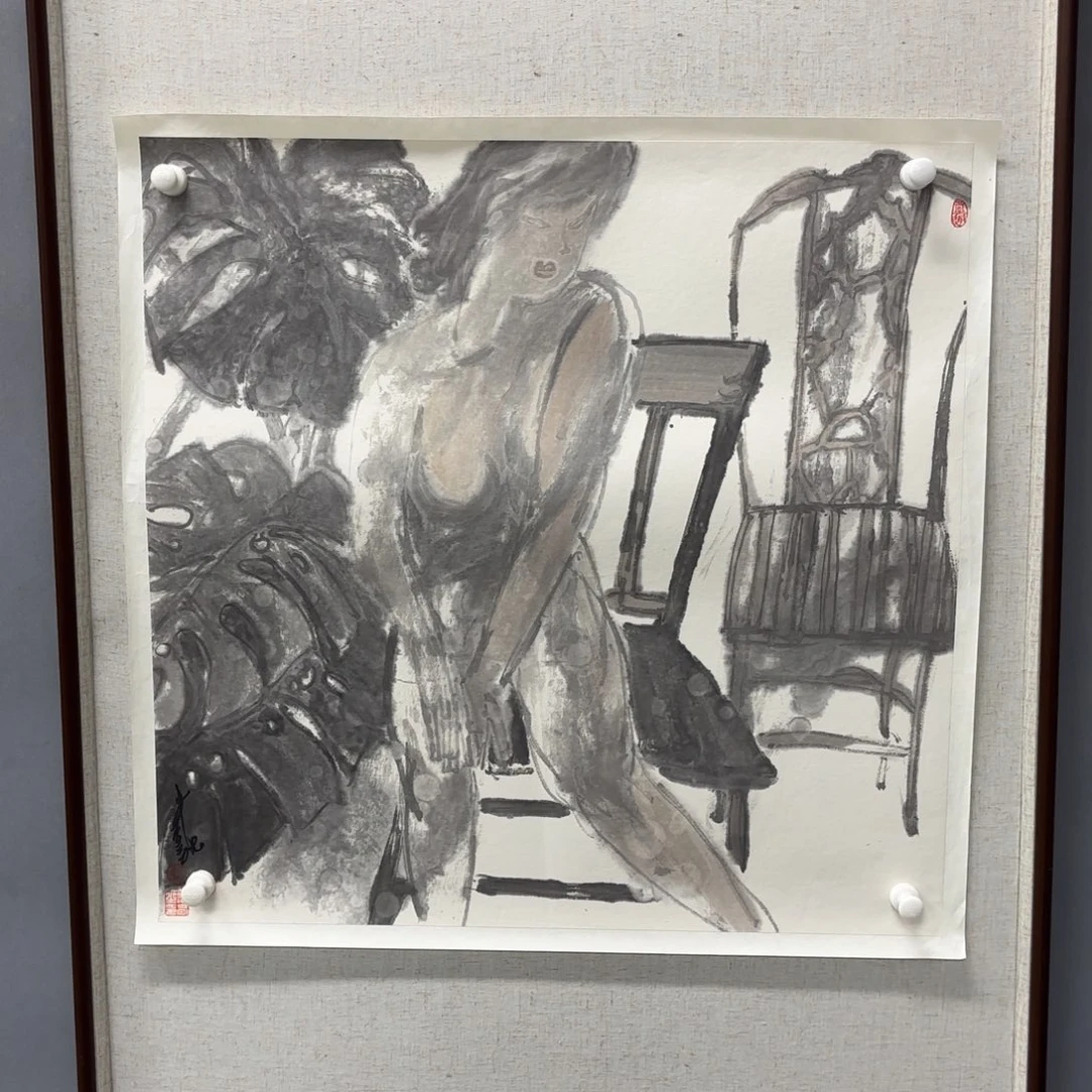 国画亲笔手绘原创