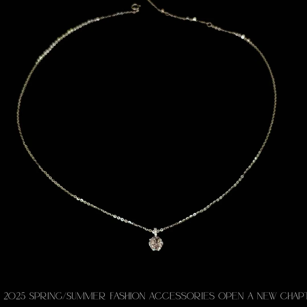 坠链均925银 镀k金 2025新款C5066【泡泡星球】铂堡俪 BOBAOLI 项链