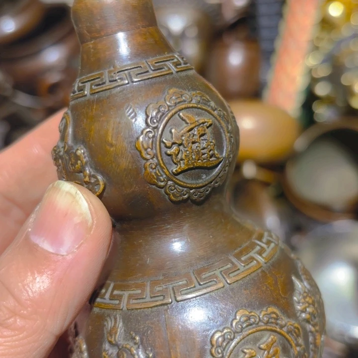 铜的。全清了。一件不留！不磨叽