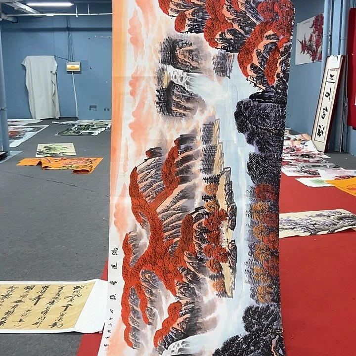 国画纯手绘作品欣赏作品