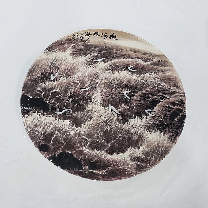 姜奇老师山水作品40×40