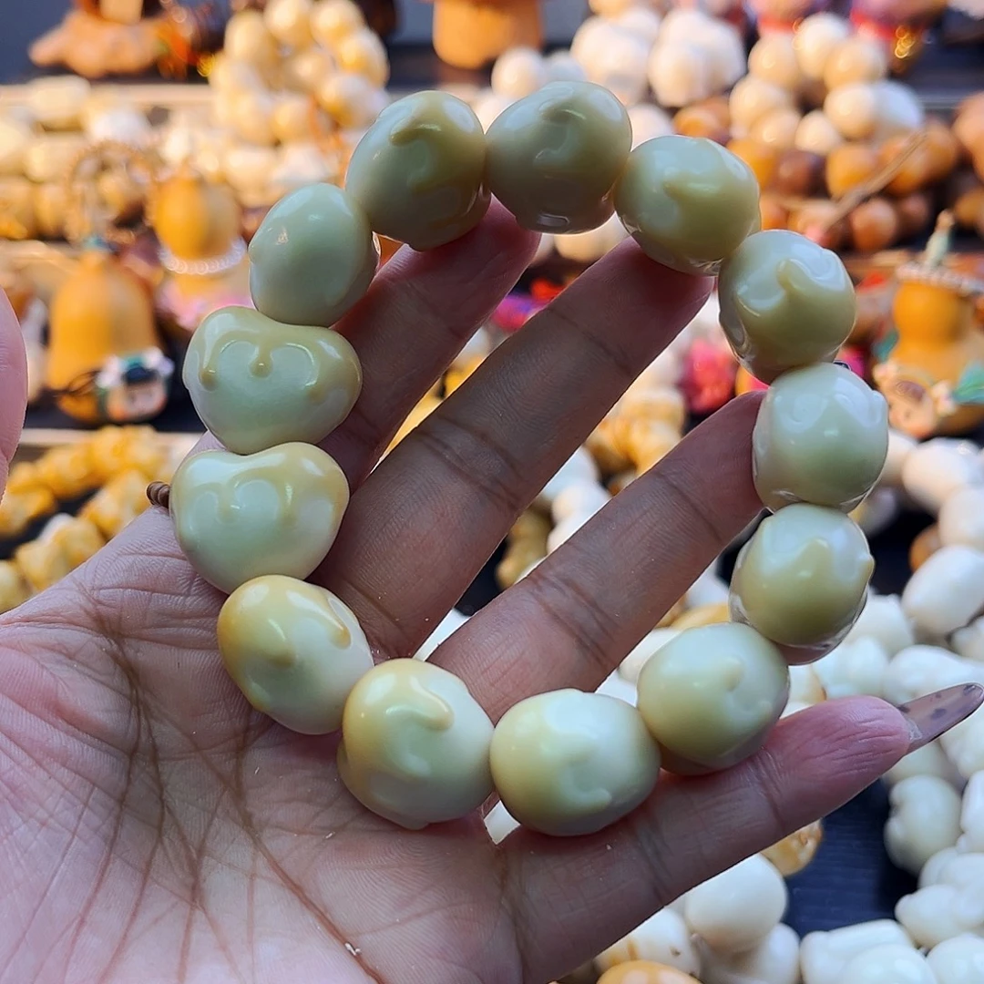 手串菩提根/象牙果巧克力爱心