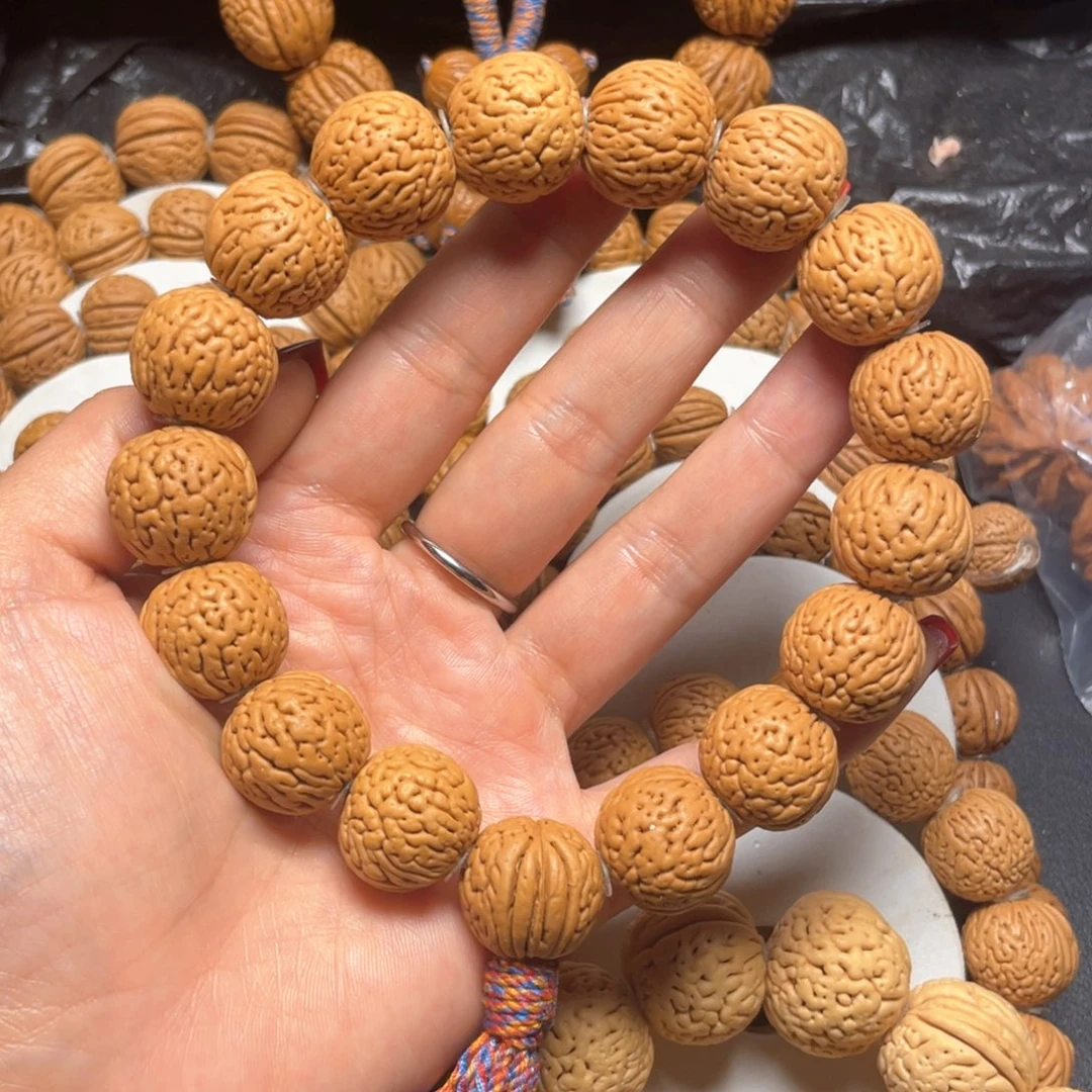吊坠桃核桃核手串19+白月光