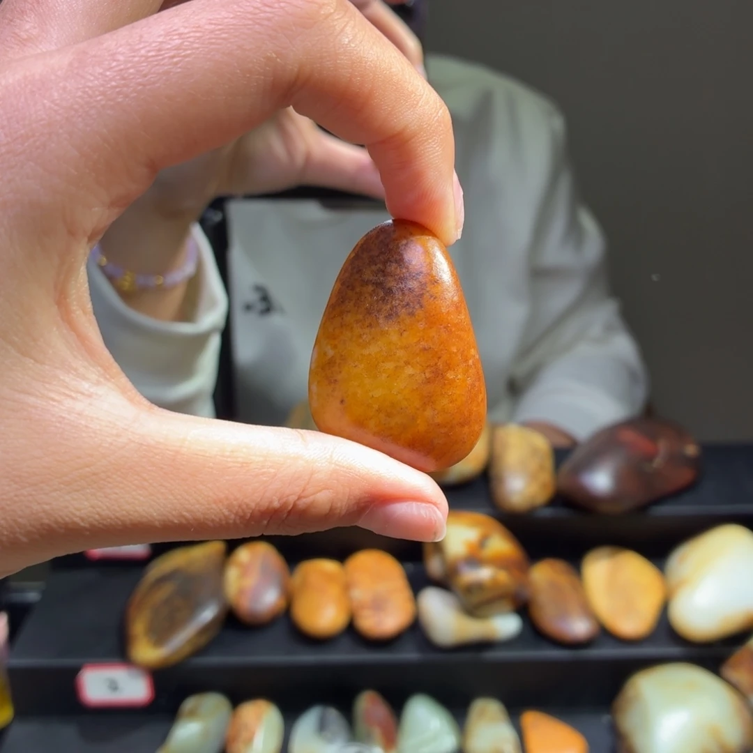 和田玉未镶嵌挂件26.7